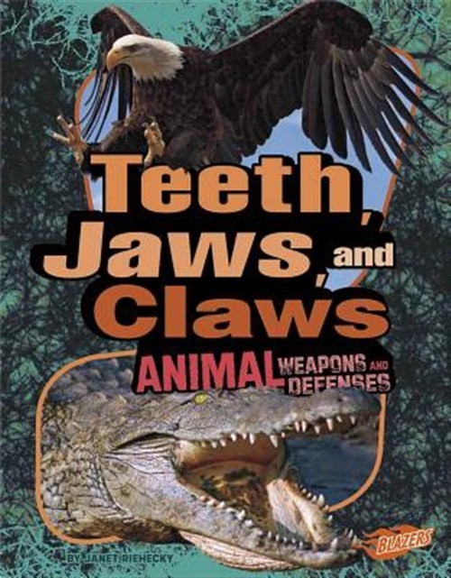 Teeth, Claws, and Jaws, Paperback by Riehecky, Janet, Like New Used, Free shi...