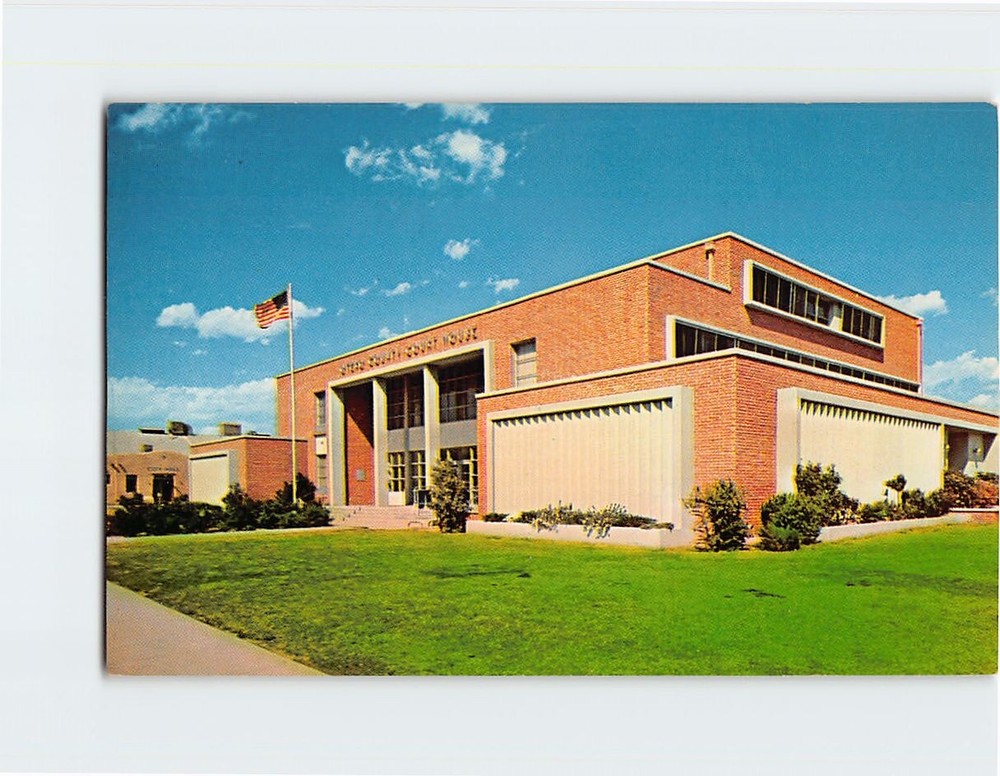 Postcard Otero County Courthouse Alamogordo NM USA