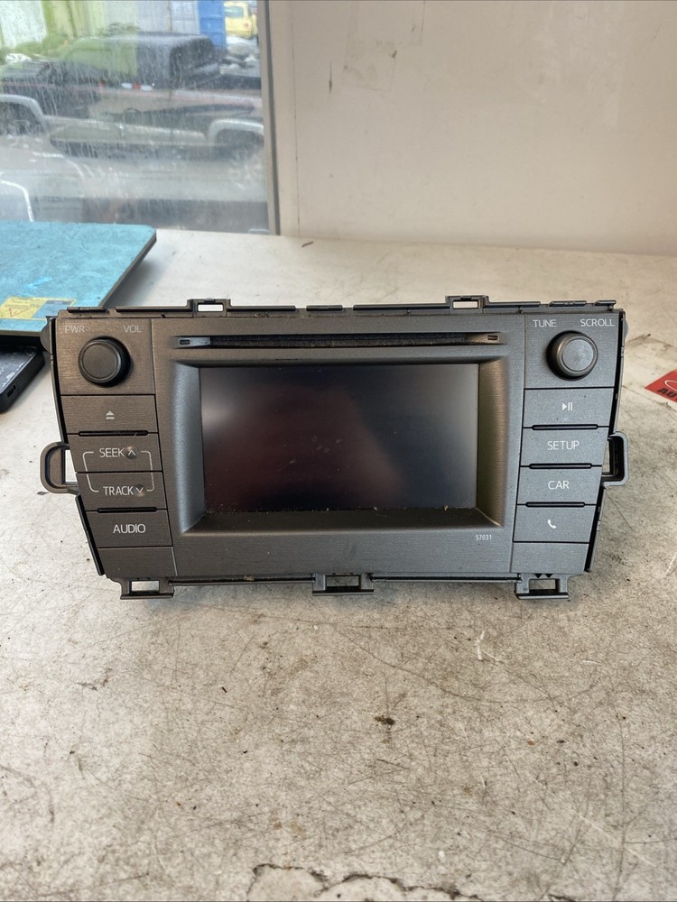 2012 TOYOTA PRIUS RADIO DISPLAY SCREEN 86140-47050
