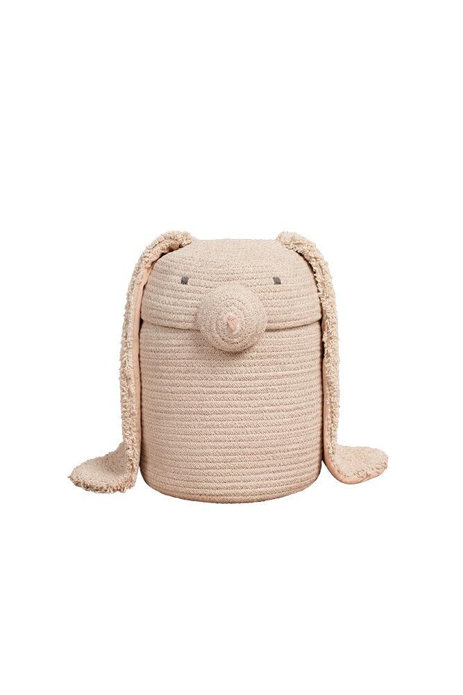 Basket for Kids Woven Rita the Rabbit. Storage for Kids Room, Nursery, Toy St...