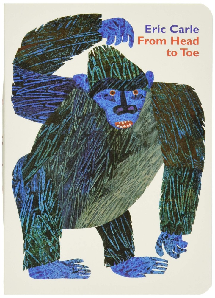 From Head to Toe: An Energetic Picture Book About Animals and Movement White