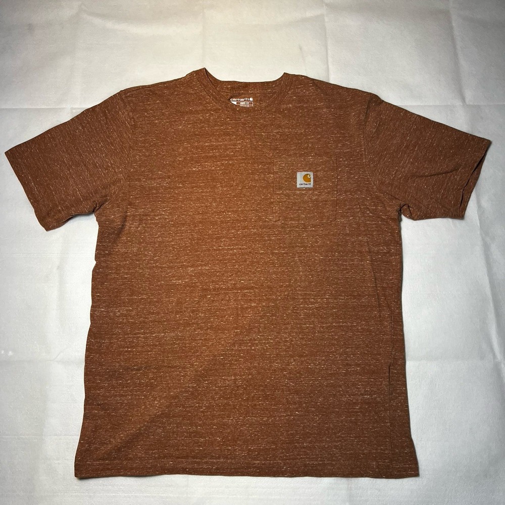 Carhartt Men's Large Loose Fit Short Sleeve Pocket Logo Shirt