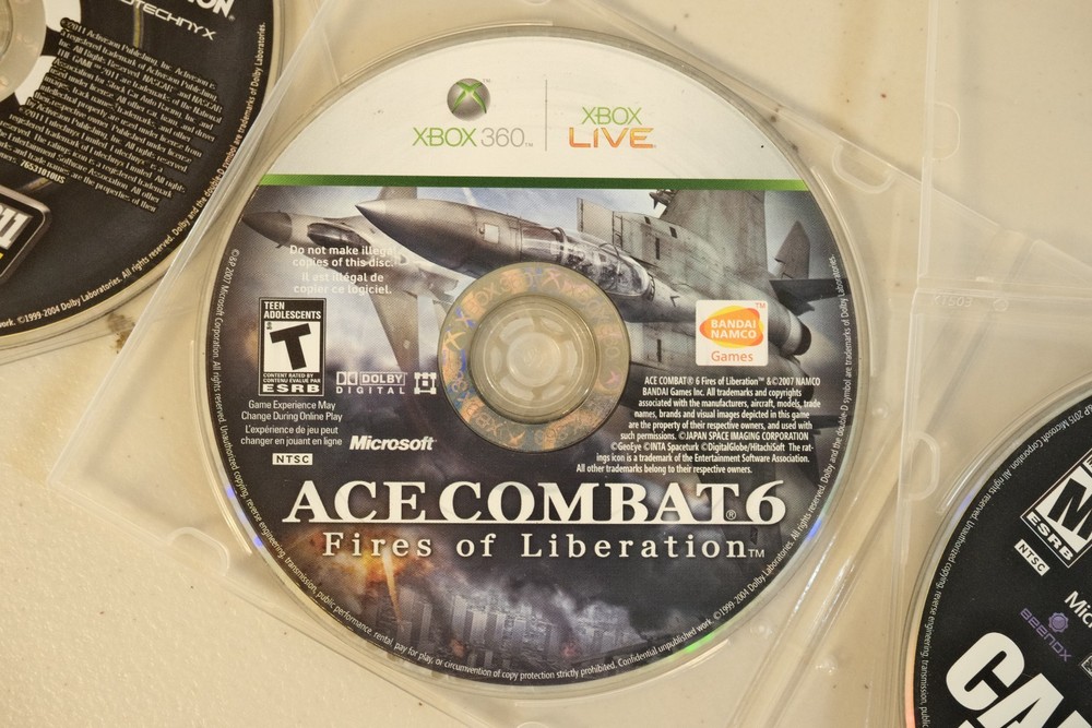 Ace Combat 6 Fires of Liberation - Microsoft Xbox 360 Disc ONLY-image