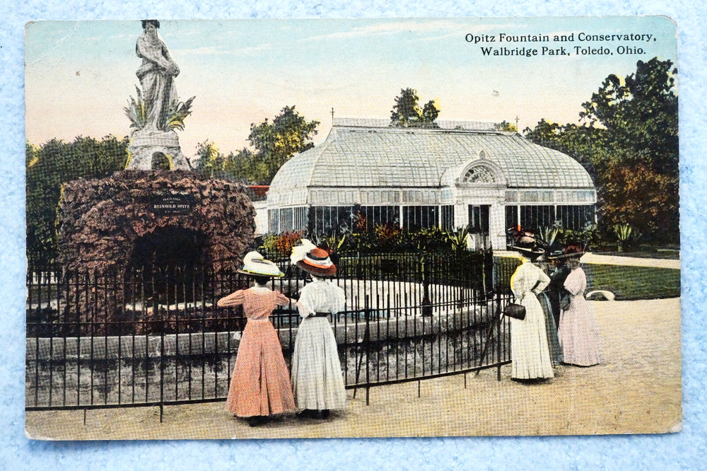 Opitz Fountain and Conservatory - Walbridge Park, Toledo Ohio
