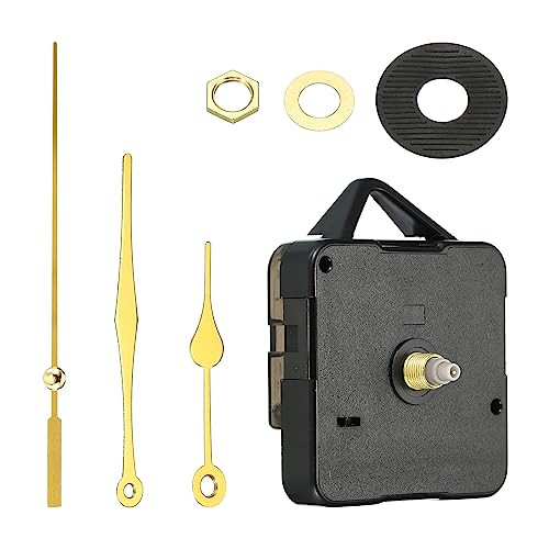 Quartz Clock Movement Replacement Kit with Hands Battery Operated DIY