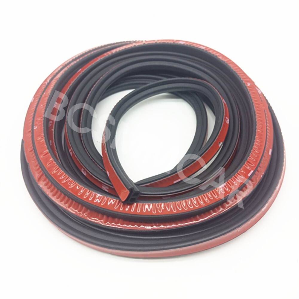 5M Auto Car Door Trunk Seal Strip L-Shape Rubber Weather Strip Edge Molding Trim