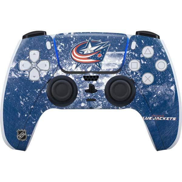 NHL Columbus Blue Jackets PS5 Controller Skin - Columbus Blue Jackets Frozen