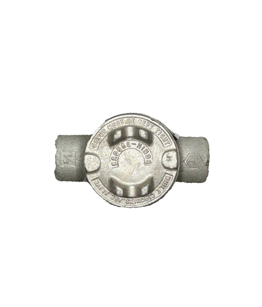Crouse-Hinds GUA14 Explosionproof Conduit Outlet Box w/ Cover