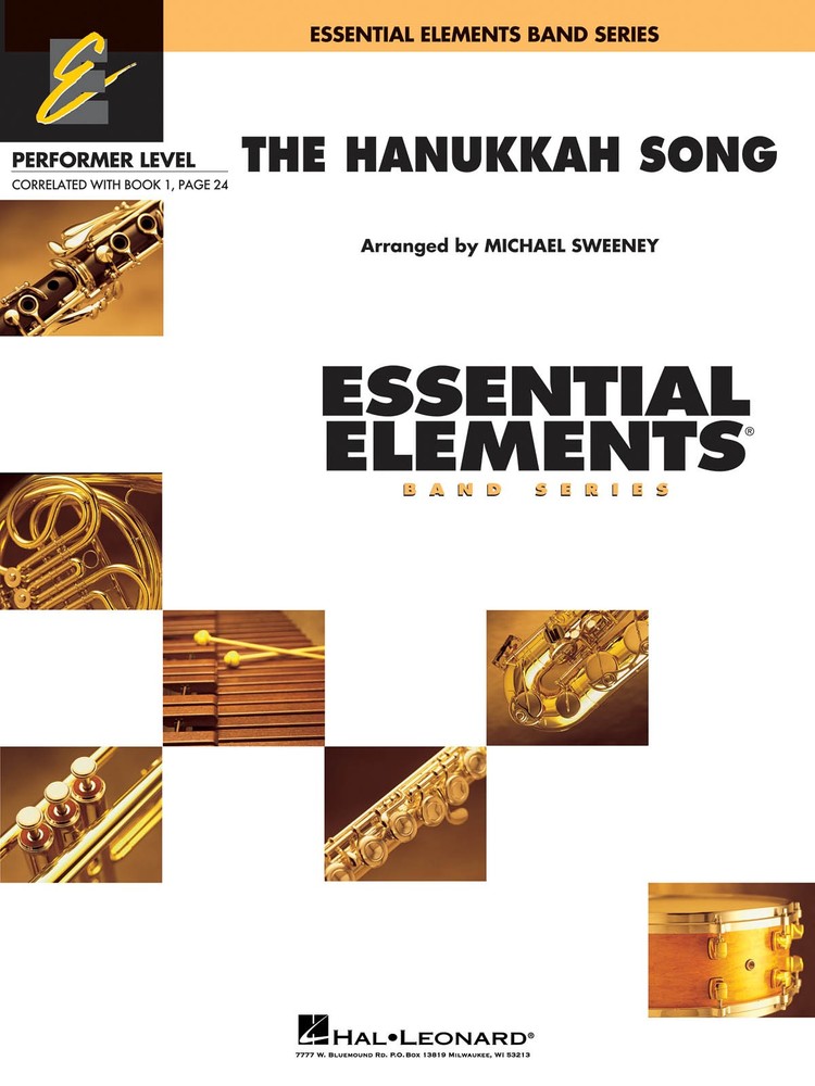 The Hanukkah Song for Concert Band Score & Parts Essential Elements Book