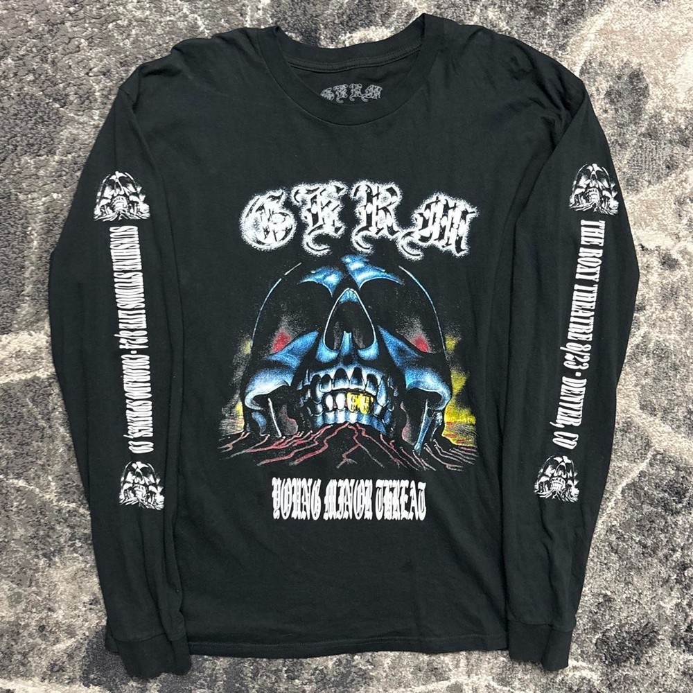 Germ Suicideboys Shirt Mens XL G59 Grey59 Tour Concert Merch Long Sleeve Black