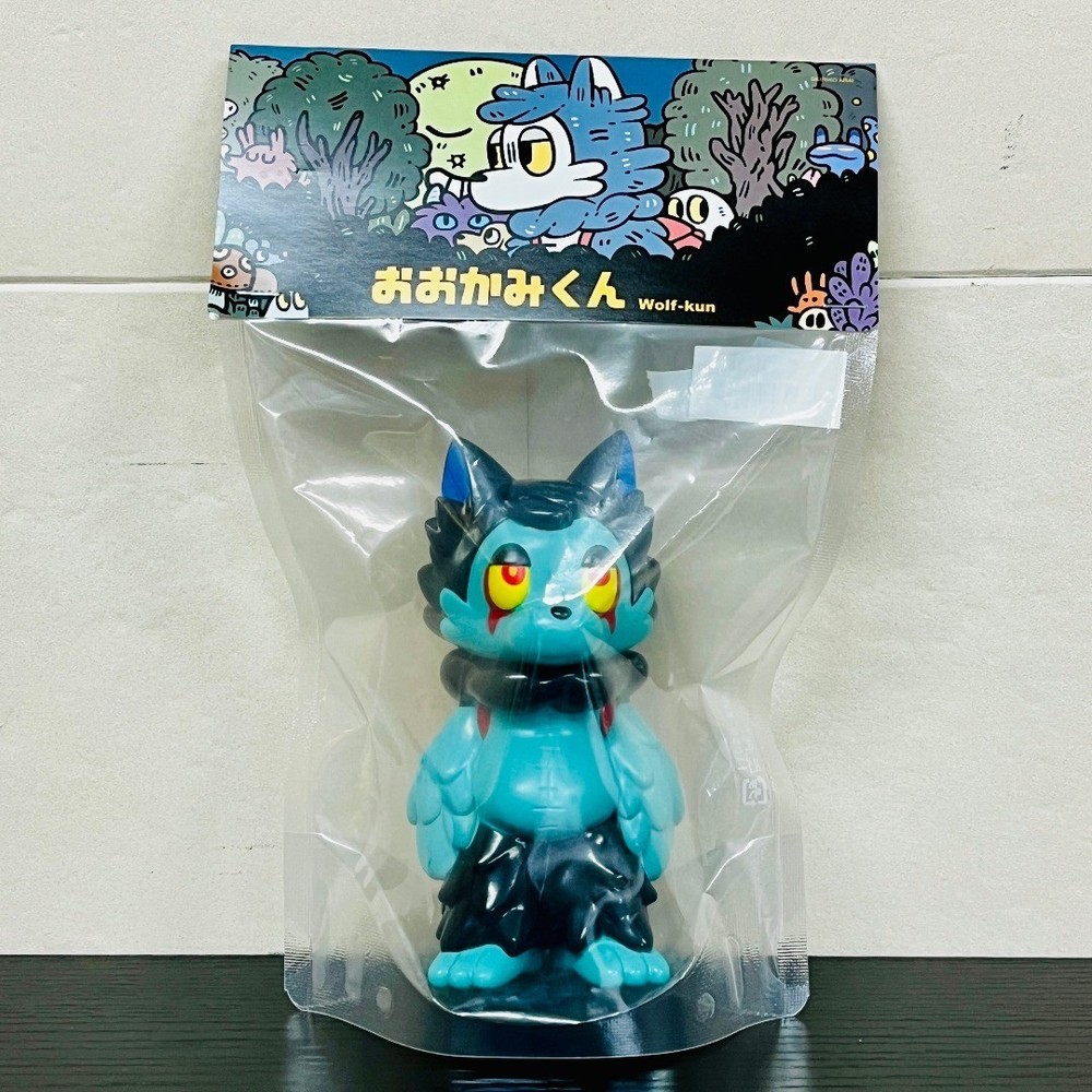 Wolf-kun Devilman ver Kiriko Ara Soft Vinyl Figure New From Japan