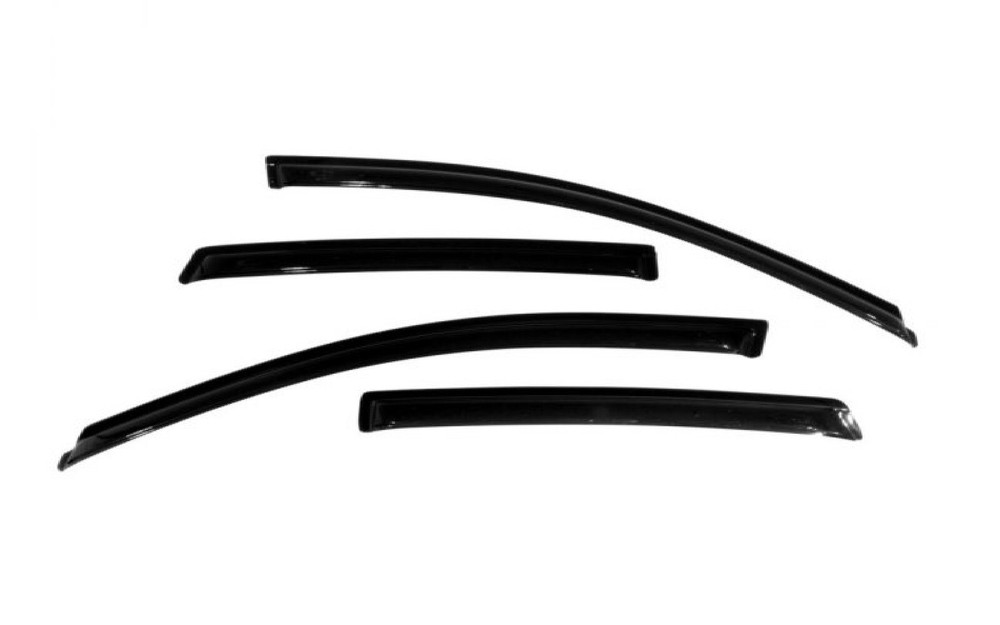 AVS 94485 Set of 4 Dark Smoke Ventvisor Acrylic Window Deflectors for Honda CR-V