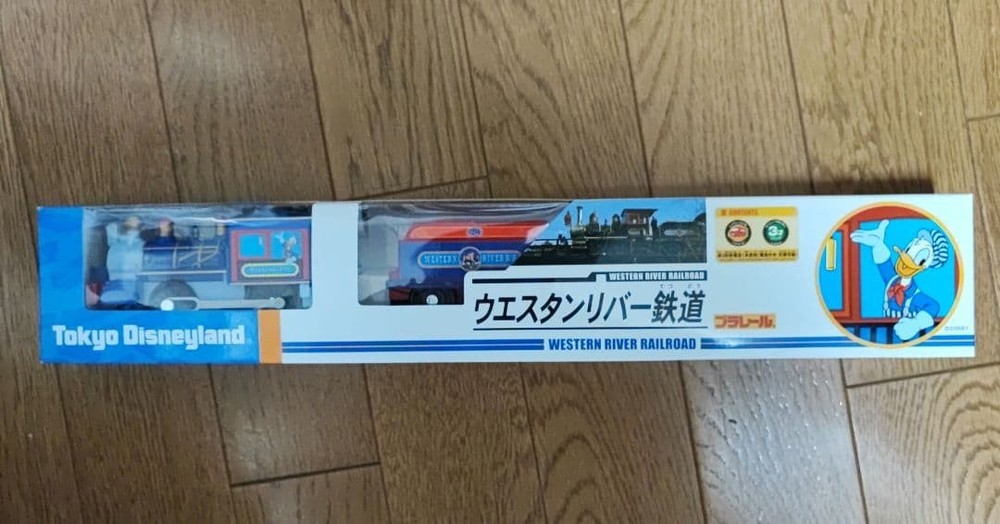 Tokyo Disney Resort Western River Railroad Plarail #e0e518