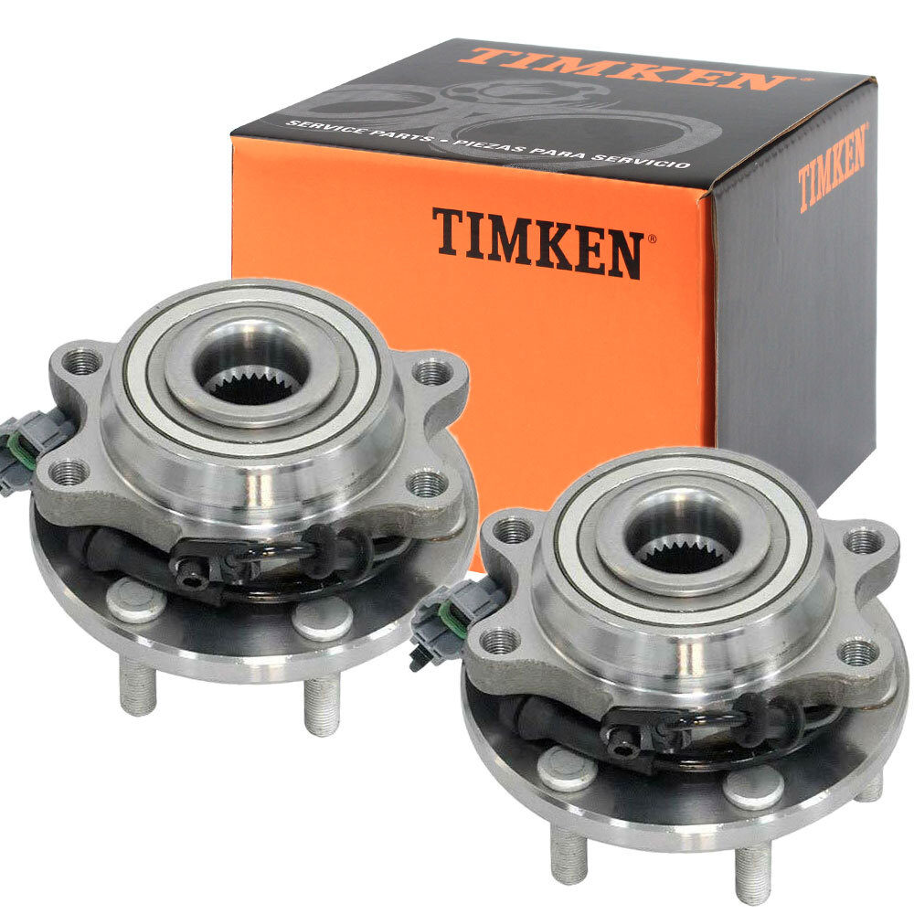 2009-12 Suzuki Equator Pathfinder 4WD TIMKEN Front Wheel Hub Bearings Set