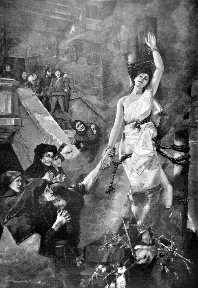 B & W tied up lady Decorative painting Poster. Home Graphic Art Design 4003