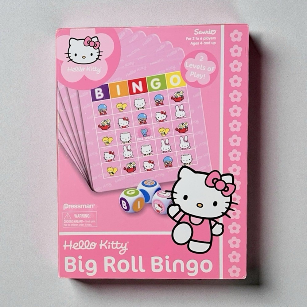 2008 Sanrio Hello Kitty Big Roll Bingo Game