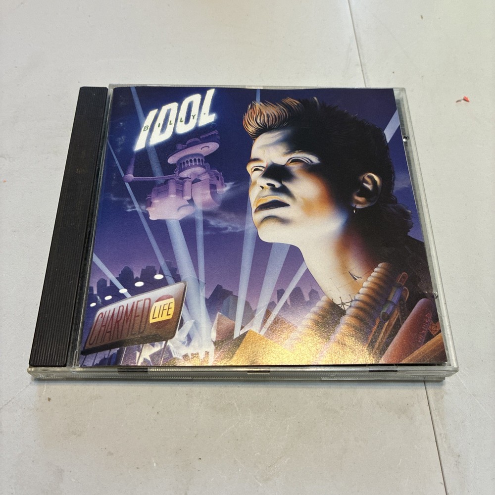 BILLY IDOL Charmed Life Audio CD 1990 Chrysalis BMG DIRECT Punk Dance Rock