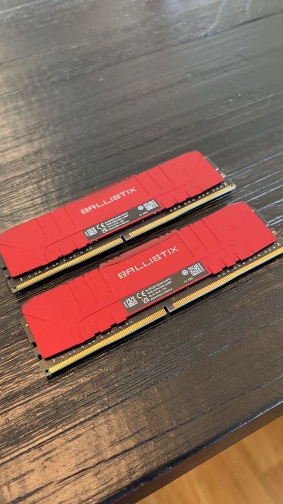 Crucial Ballistix DDR4 32GB 3600MHz Matching RAM/DIMM Set/Pair