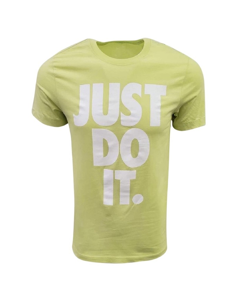NIKE JUST DO IT T-SHIRT - AT2745 352 - NEON GREEN