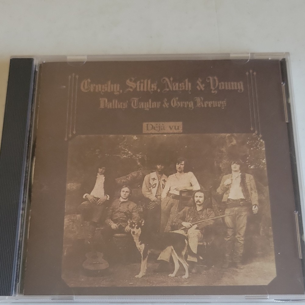 Crosby Stills Nash & Young Déjà vu CD Album 1970 Rock Atlantic SD 19118-2