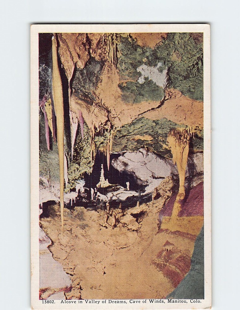 Postcard Alcove in Valley of Dreams Cave of Winds in Manitou Springs Colorado