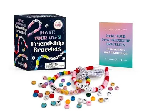 Make Your Own Friendship Bracelets: With 500 Beads by Morgan, Michelle – Paperba