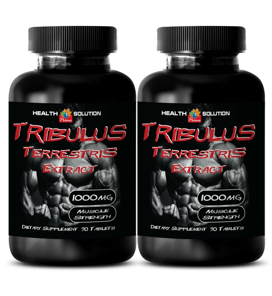 mens pills for - TRIBULUS TERRESTRIS 1000MG great working 2 Bottles 180 Tablets