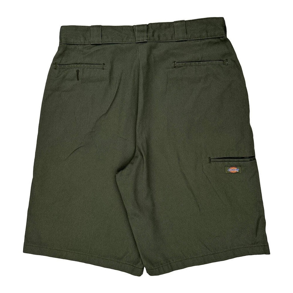 Loose Fit Dickies Shorts - 36W 10L Green Cotton Blend