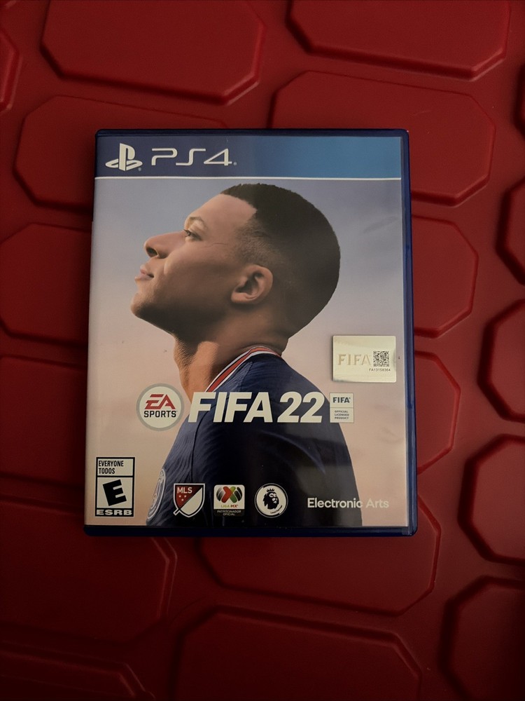 Electronic Arts FIFA 22 PS4 Game, Sports Soccer, Multiplayer, E, NTSC-U/C