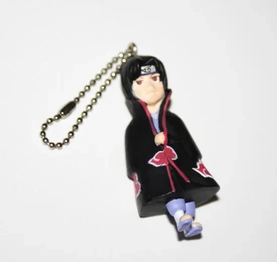 NARUTO Mangekyo Sharingan Akatsuki Uchiha Itachi Figure Keychain  Anime Japan
