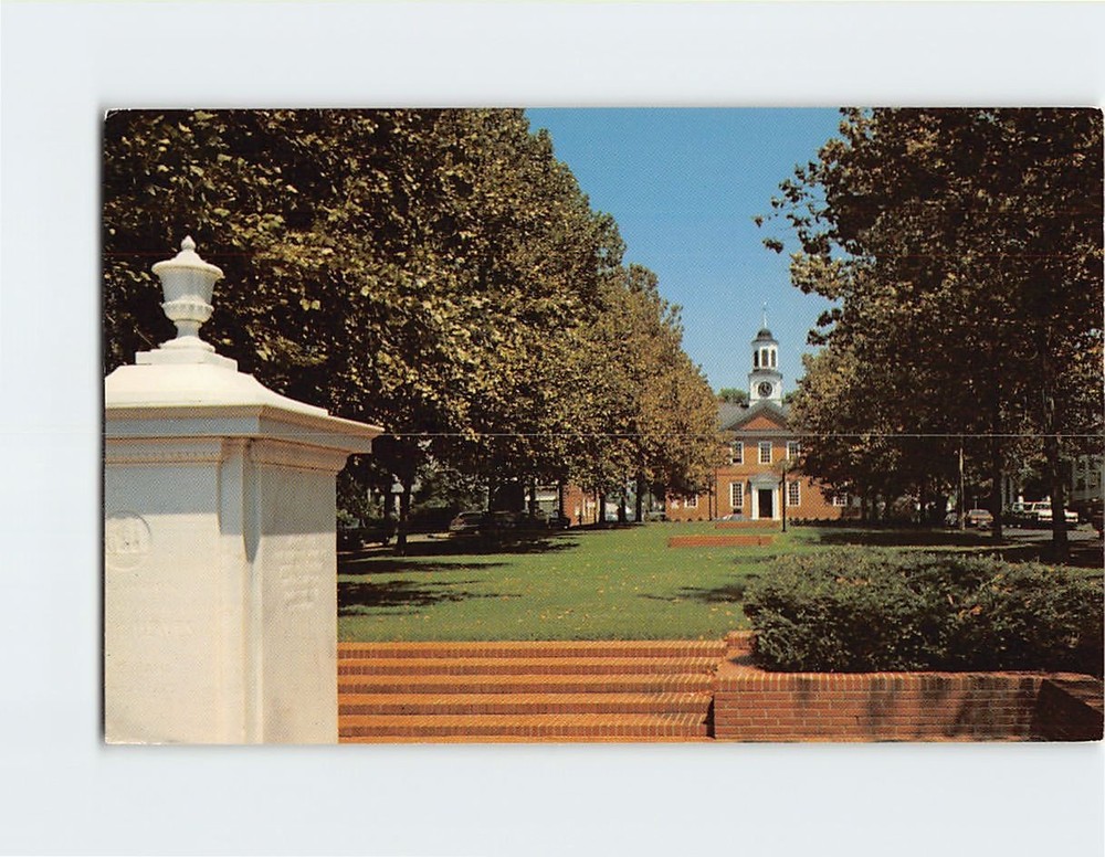 Postcard Chowan County Courthouse Edenton North Carolina USA