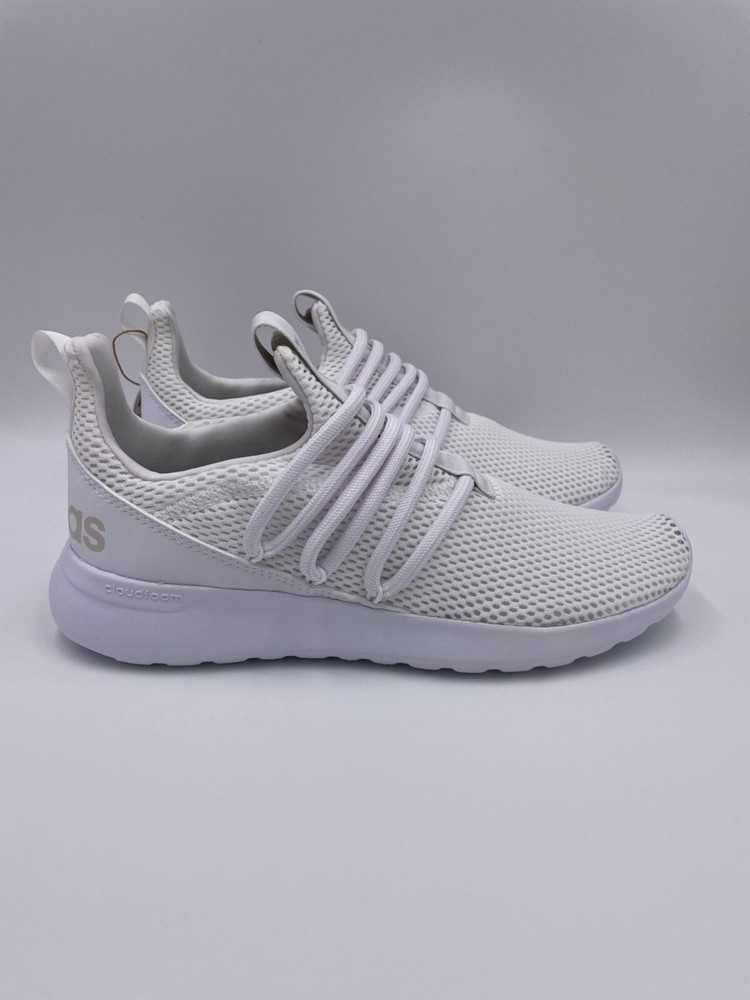 Adidas Lite Racer Adapt 3.0 White Grey Slip On Sneakers Womens FX7295 New