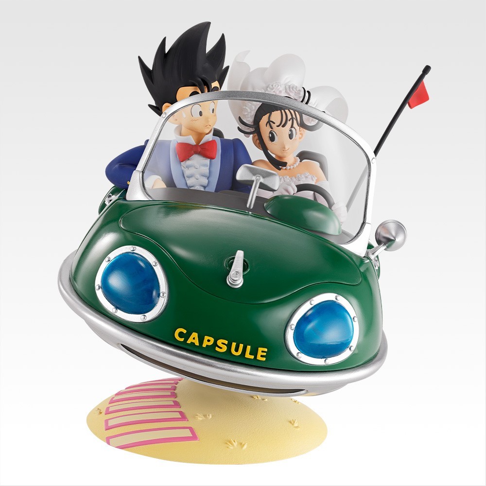 Ichiban Kuji DRAGONBALL SNAP COLLECTION 2 A Prize:Son Goku & Chichi Figure JAPAN