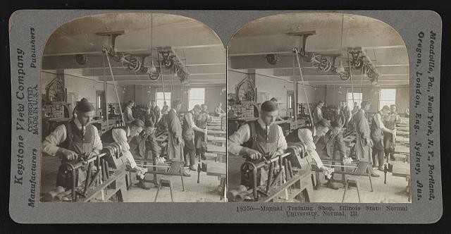 Normal Illinois State Normal University Manual Training Shop 1917 ?????