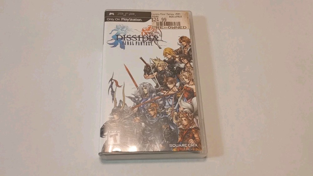 Dissidia Final Fantasy (Sony PSP, 2009) COMPLETE w/Manual
