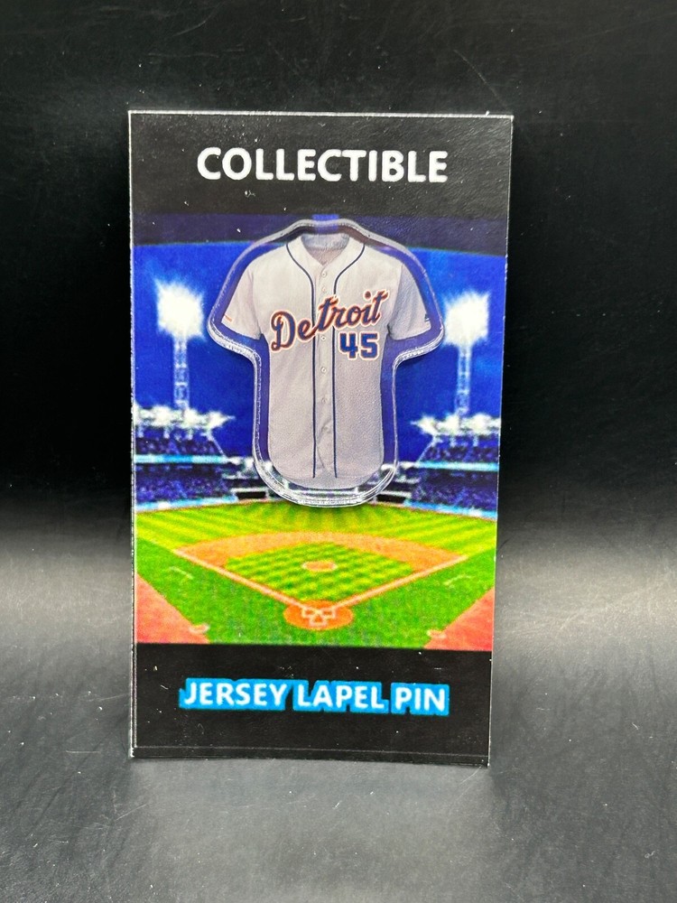 Detroit Tigers Cecil Fielder jersey lapel pin-Throwback Classic Collectible