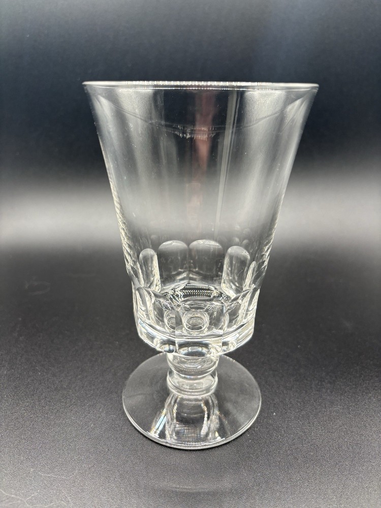 Fostoria Dolly Madison Mid-Century Modern Set of 3 Iced Tea Water Glasses 5 3/4