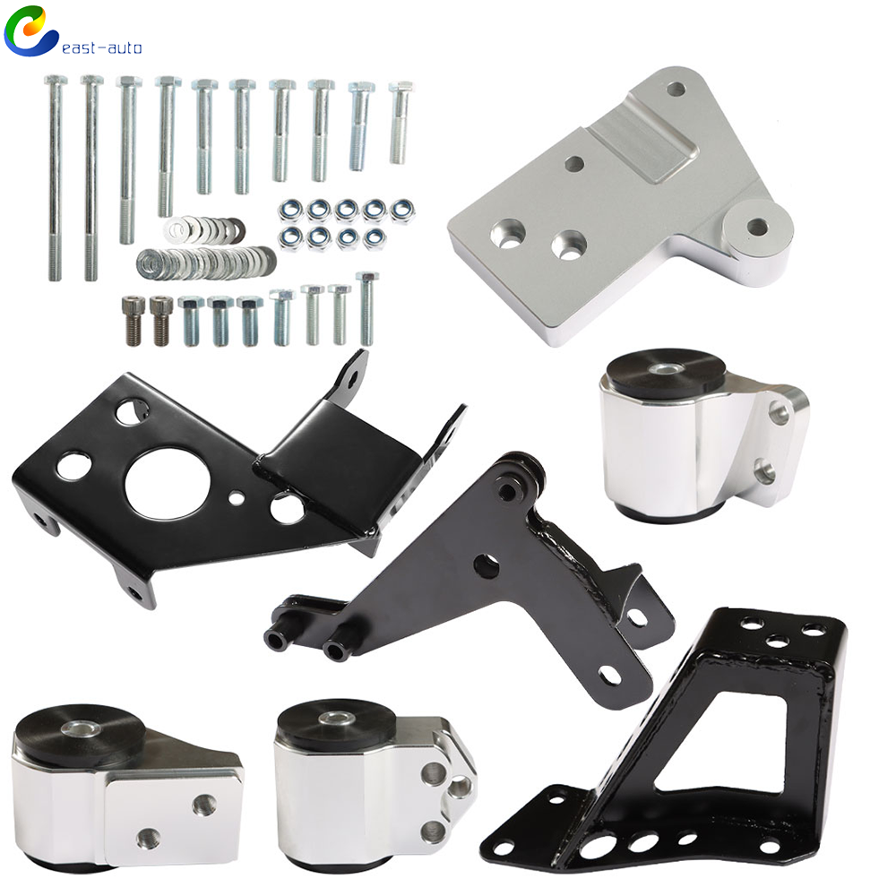 Engine Mount Bracket For K-Swap Honda Civic 92-95 EG K20 K24 K-Series DC2