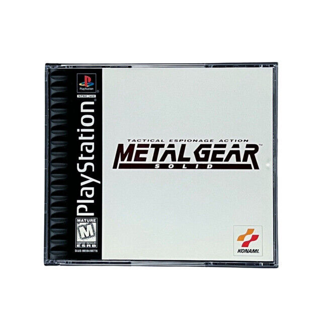Metal Gear Solid (Sony PlayStation 1, 1999) DISC 1 ONLY