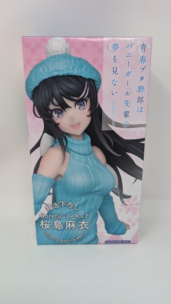 Rascal Does Not Dream Bunny Girl Mai Sakurajima Knit Dress Figure Taito Coreful