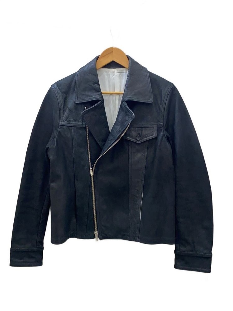 The Letters Leather Jacket Blouson/S/Cowhide/Blk/Fw14-Lj005 11101