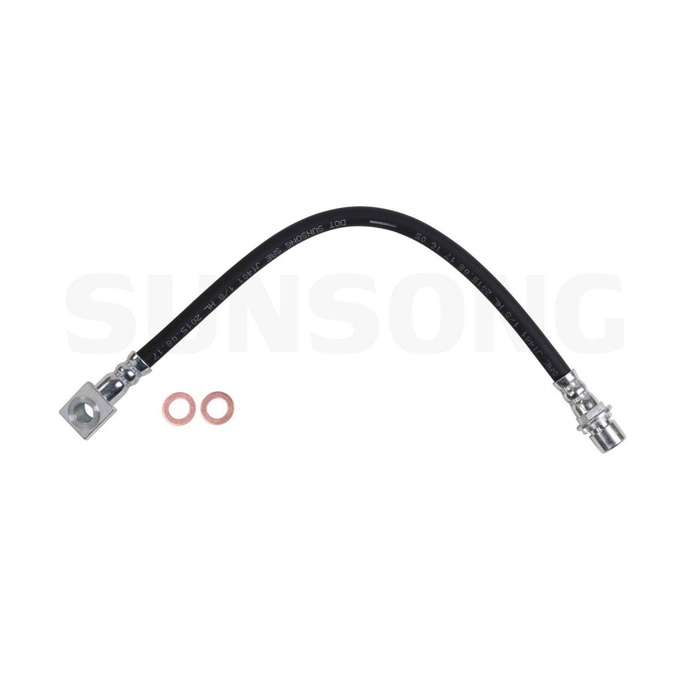Sunsong 2204589 Brake Hydraulic Hose For 03-11 Cadillac CTS SRX STS