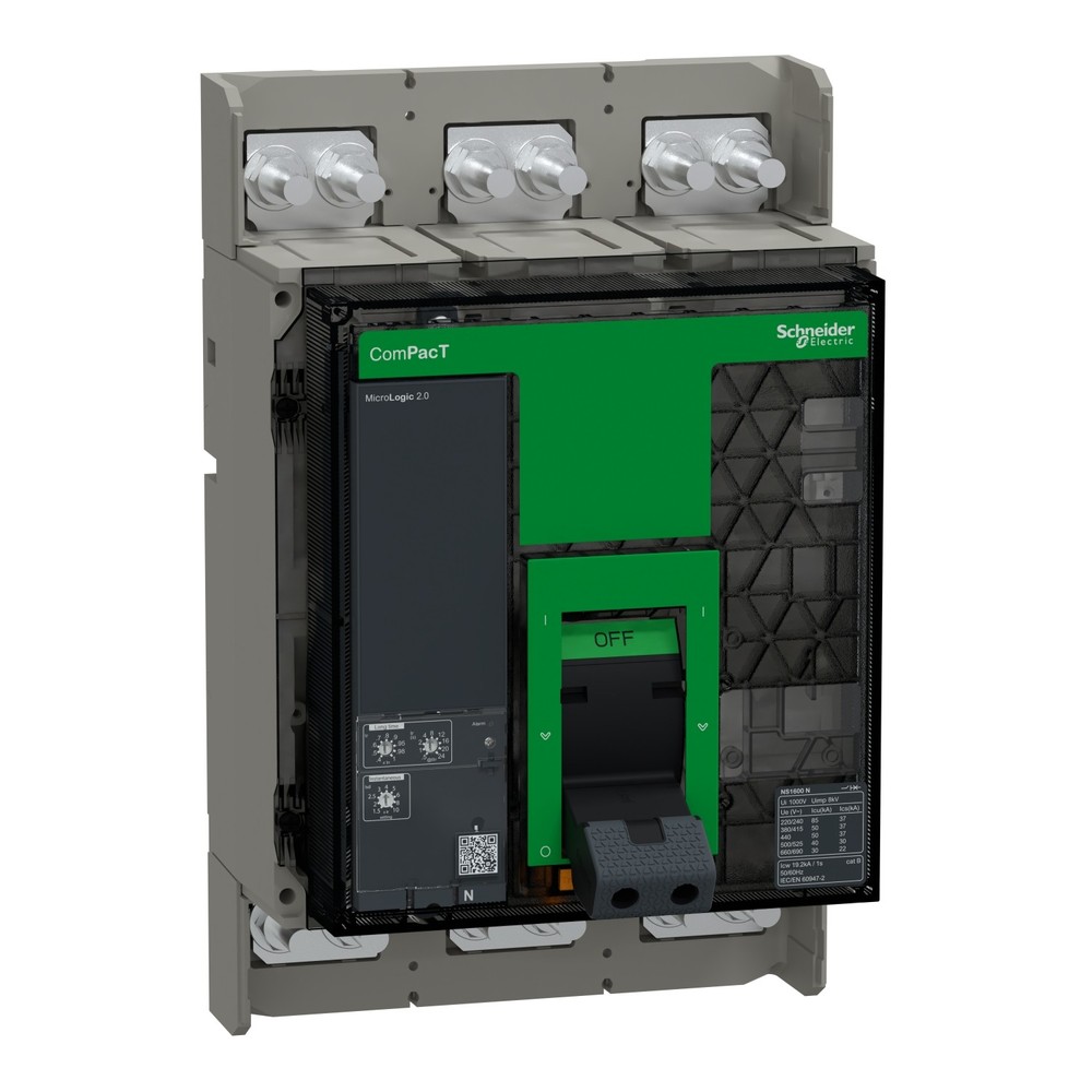 Schneider C160N320FM - NS1600N 50kA 3P 1600A FXD Man. 2.0 - Made In Italy