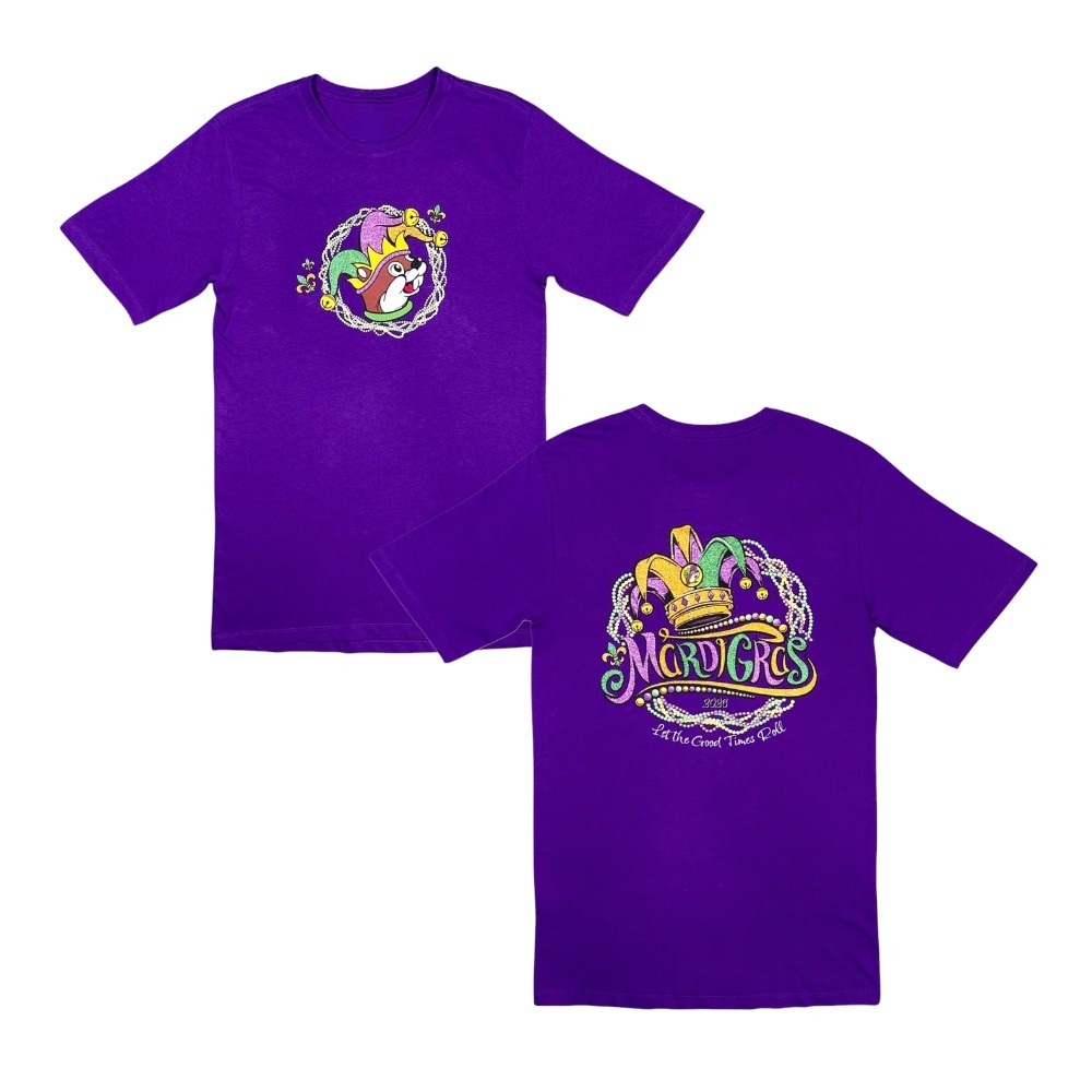 Buc-ee's Bucees Mardi Gras 2026 T-shirt
