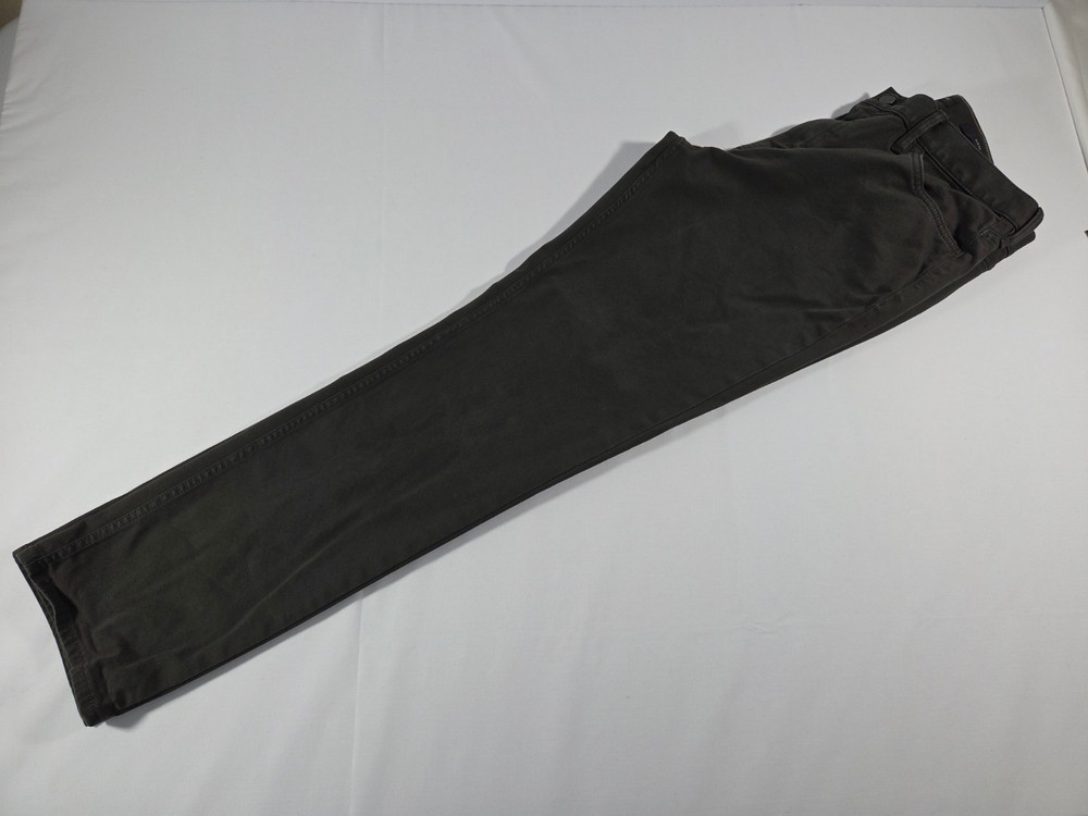 Banana Republic Traveler Pants Mens 33x32 Gray Slim Fit Stretch Chino
