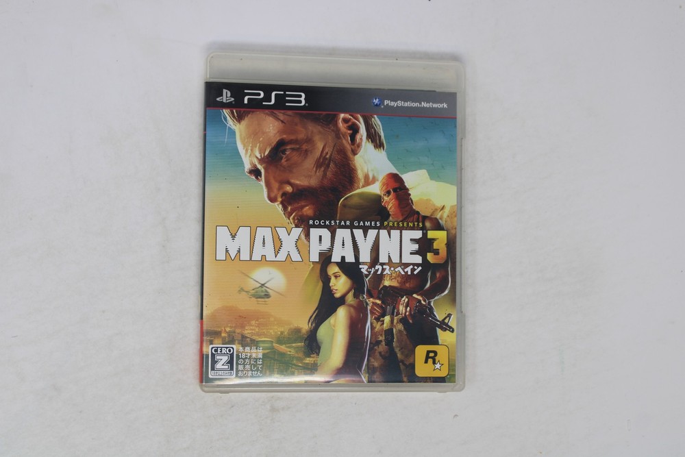 Max Payne 3 PS3 Japanese Version JPN