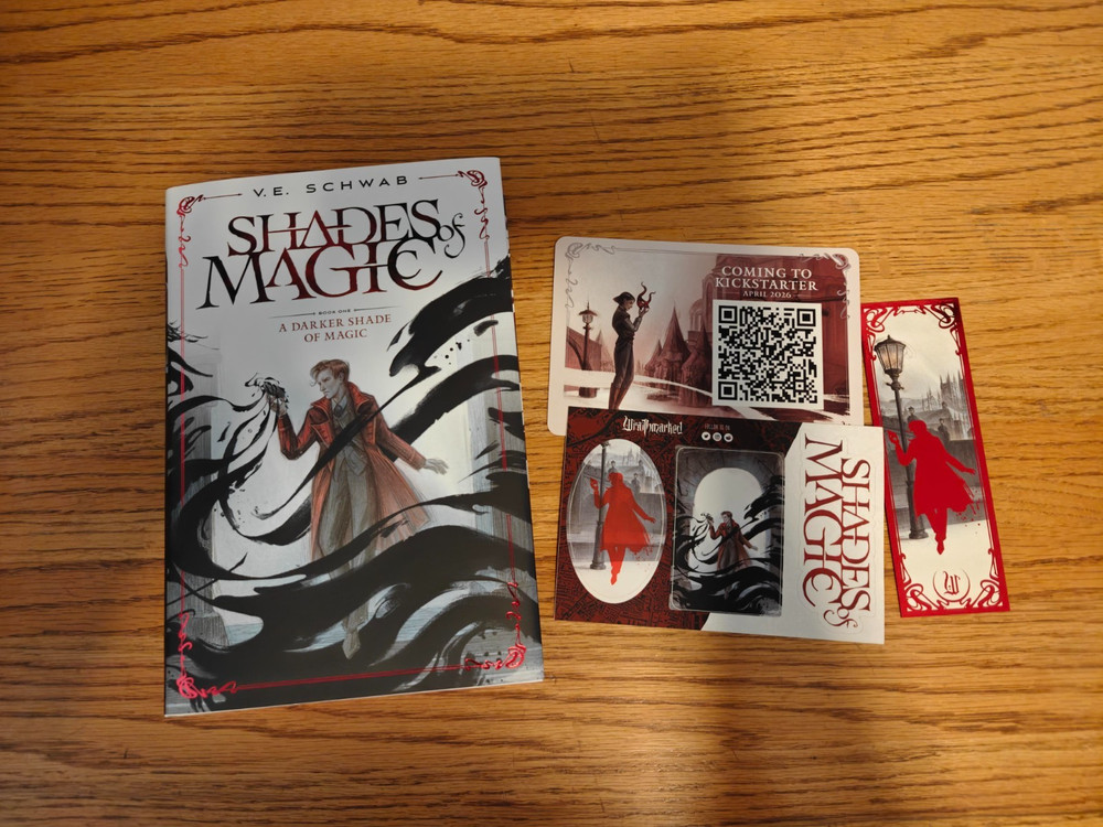 A Darker Shade Of Magic Wraithmarked Kickstarter Signed