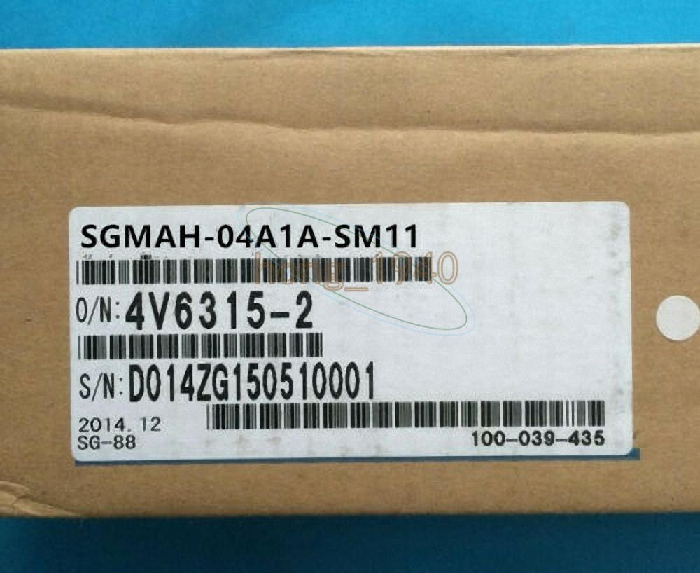 One Yaskawa Ac Servo Motor Sgmah-04A1A-Sm11 New