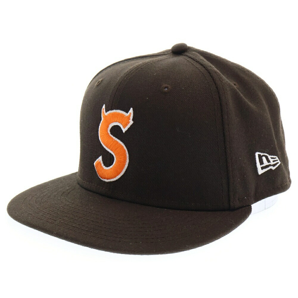 Supreme Size 7 3/8 22Aw S Logoera Brown Baseball Cap ET757