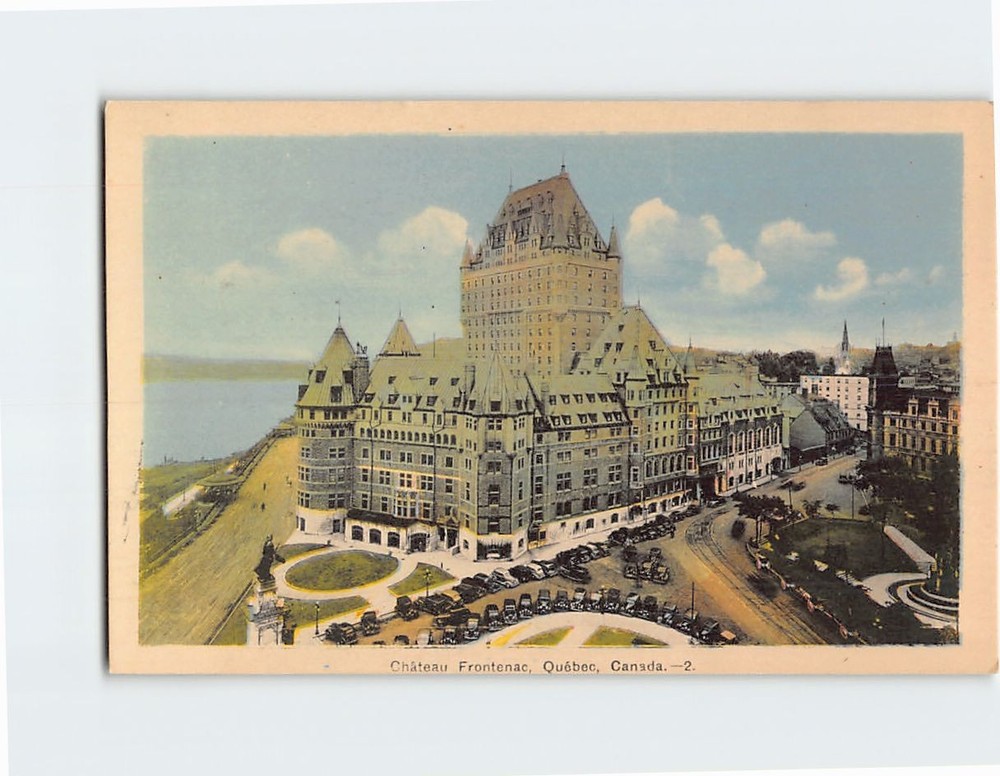 Postcard Chateau Frontenac Quebec Canada
